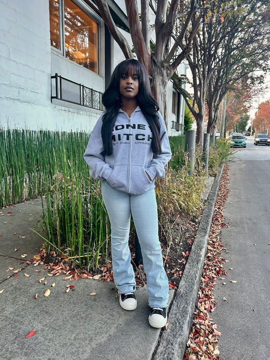 Double M Zip Up